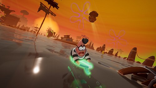 Es können zahlreiche Outfits für Spongebob und Patrick freigeschaltet werden. - © Purple Lamp