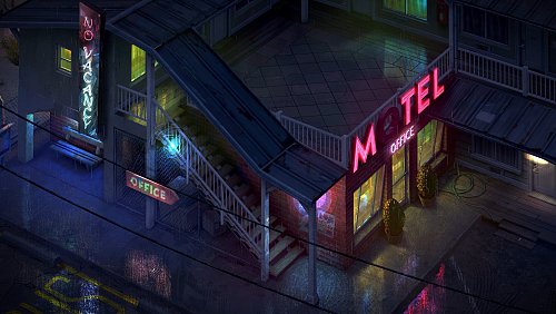 Das Motel in „Rue Valley“: Ein mysteriöser Ort, an dem Zeit und Realität verschwimmen. - © Emotion Spark Studio