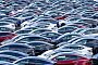 Neue Tesla-Autos auf dem Lagerplatz - Scott Brauer/ZUMA Press Wire/dpa Neue Tesla-Autos auf dem Lagerplatz - Scott Brauer/ZUMA Press Wire/dpa