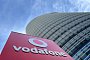 Vodafone-Logo vor Deutschlandzentrale - Wolf von Dewitz/dpa