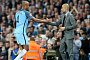 Vincent Kompany und Pep Guardiola - Martin Rickett/Press Association/dpa Vincent Kompany und Pep Guardiola - Martin Rickett/Press Association/dpa