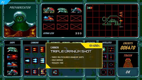 Das Hilfesystem im Shop ist eine schöne Bereicherung für X-Out: Resurfaced. - © ININ Games