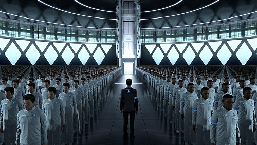 Schöne neue Welt: Im Jahr 2028 werden viele, viele neue Roboter gebraucht und gebaut. - © Quantic Dream